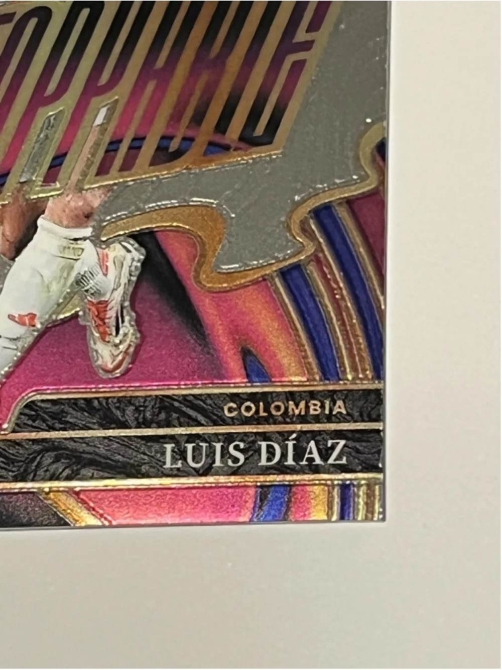 Luis Diaz 2025-26 Panini Select Road to FIFA World Cup Unstoppable Silver #4